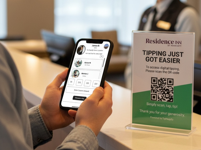 How Digital Tipping Boosts Staff Income and Motivation?
