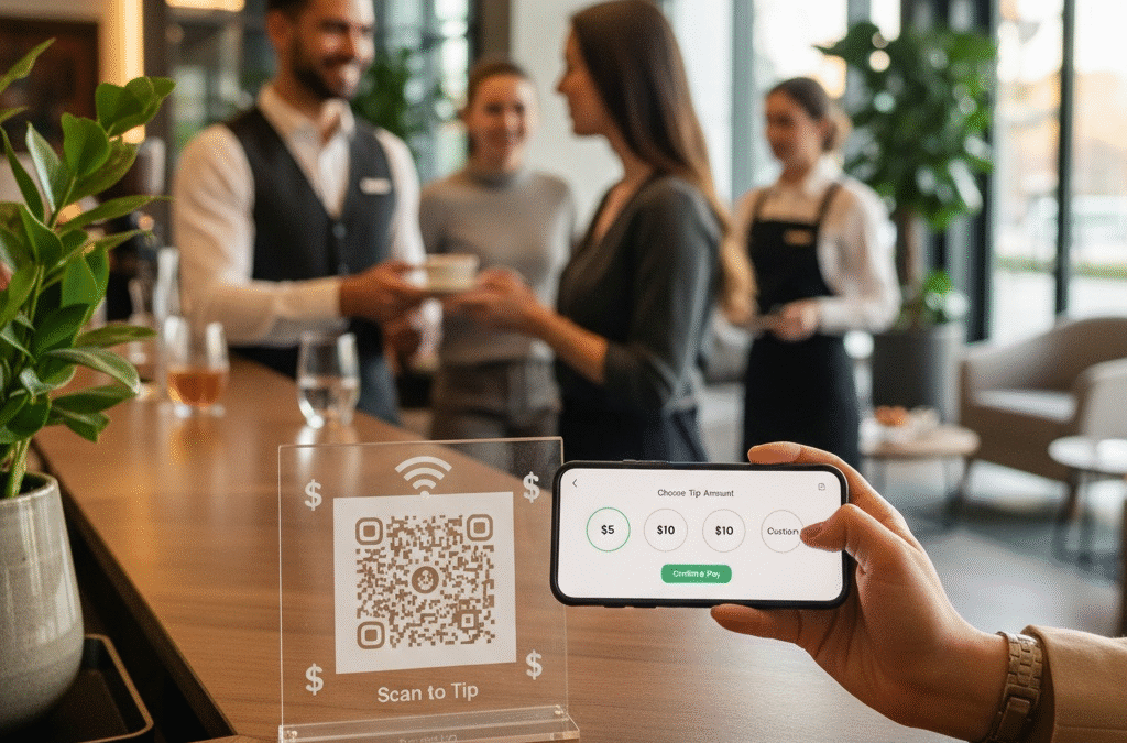 QR Code Tipping: The Simplest Way to Go Cashless